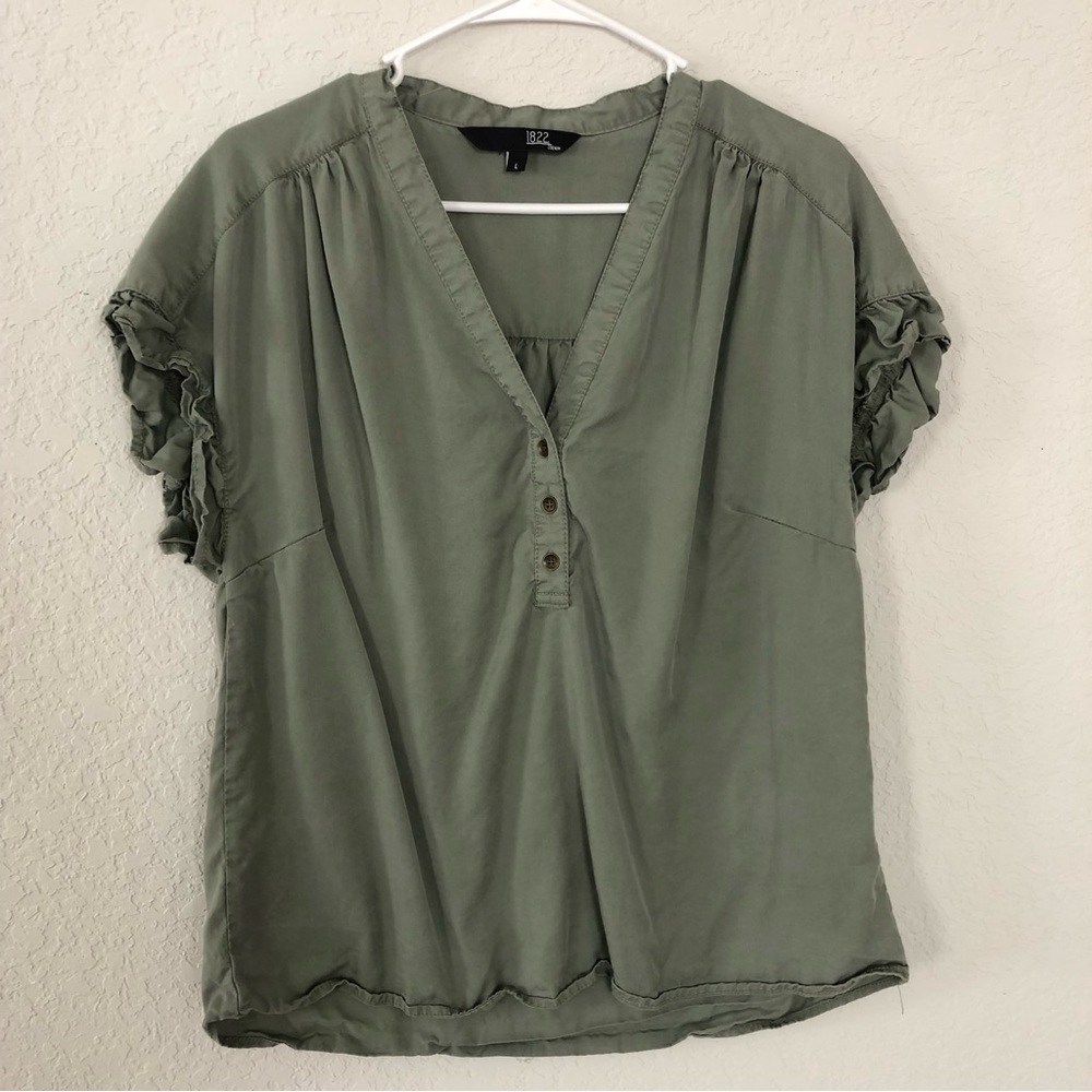 Army green top